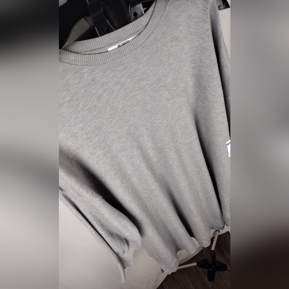 BB DAKOTA Olivia Long Sleeve Sweater Minidress Grey Size Medium 6-8 NWT - Picture 7 of 12